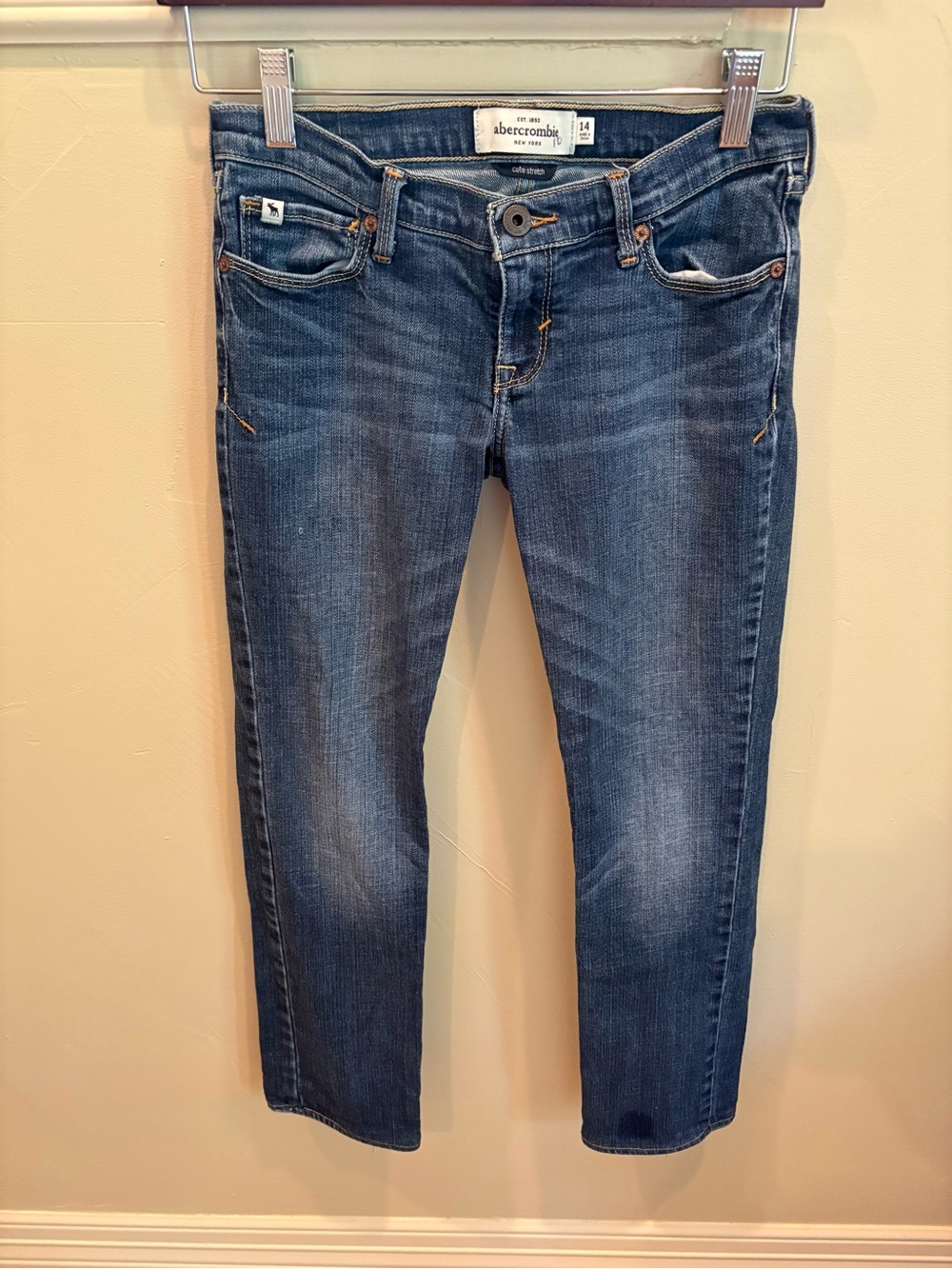 Abercrombie & Fitch maddy Jeans girl size 14 preowned